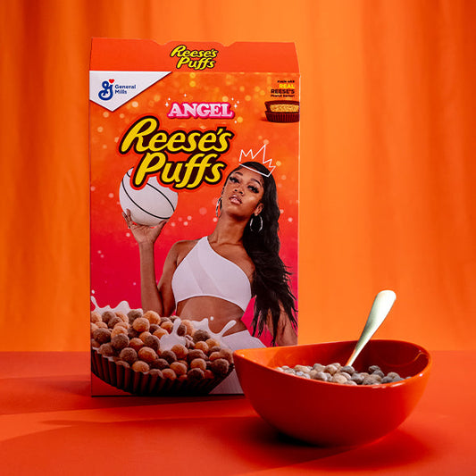 REESE'S PUFFS Cereal X Angel Reese